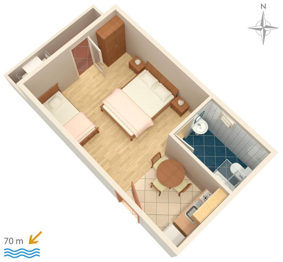 Apartments By The Sea Mandre, Pag - 3084 Kolan Zewnętrze zdjęcie